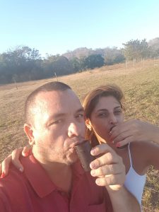 Compra de nuestro lote... salud!!