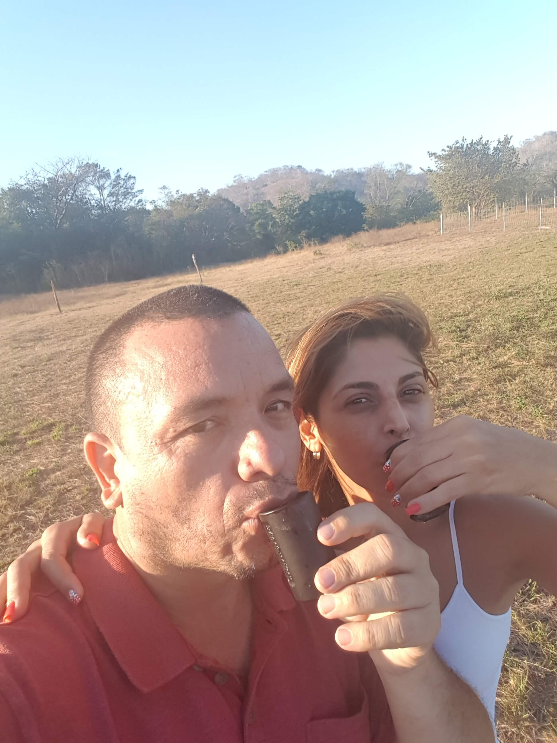Compra de nuestro lote... salud!!